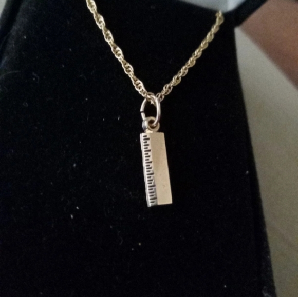 Necklace, Ruler, Gold - Picture 3 of 3